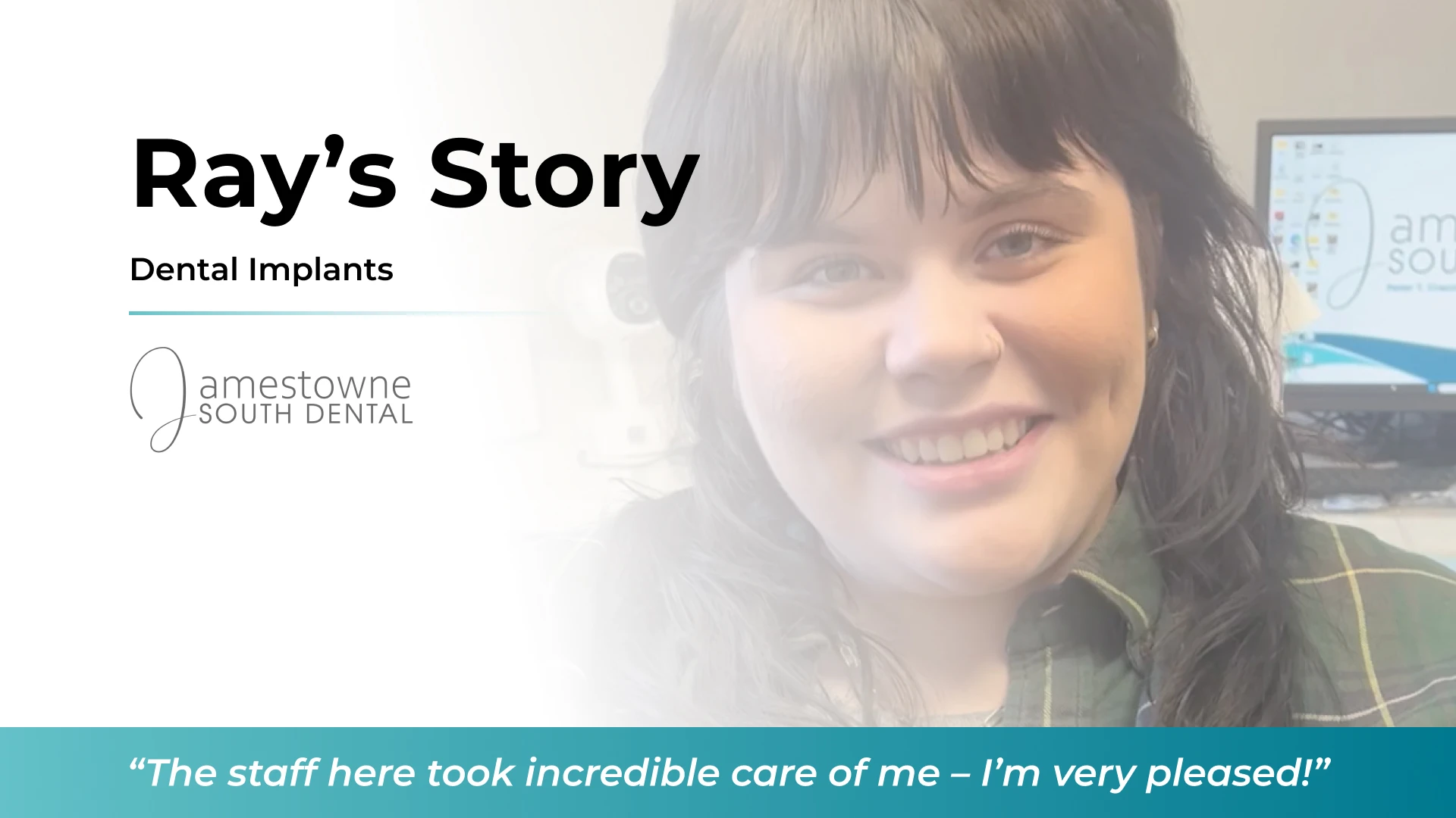 Ray's dental implant story at Jamestowne South Dental