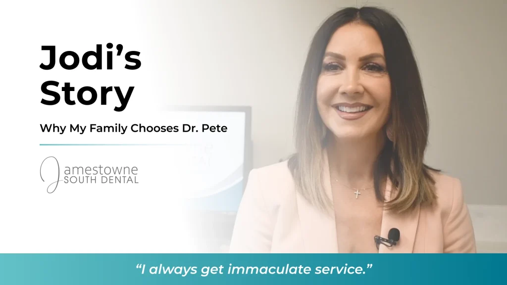 Jodi's Story: Why Our Family Chooses Dr. Pete at Jamestowne South Dental in Bingham Farms, MI