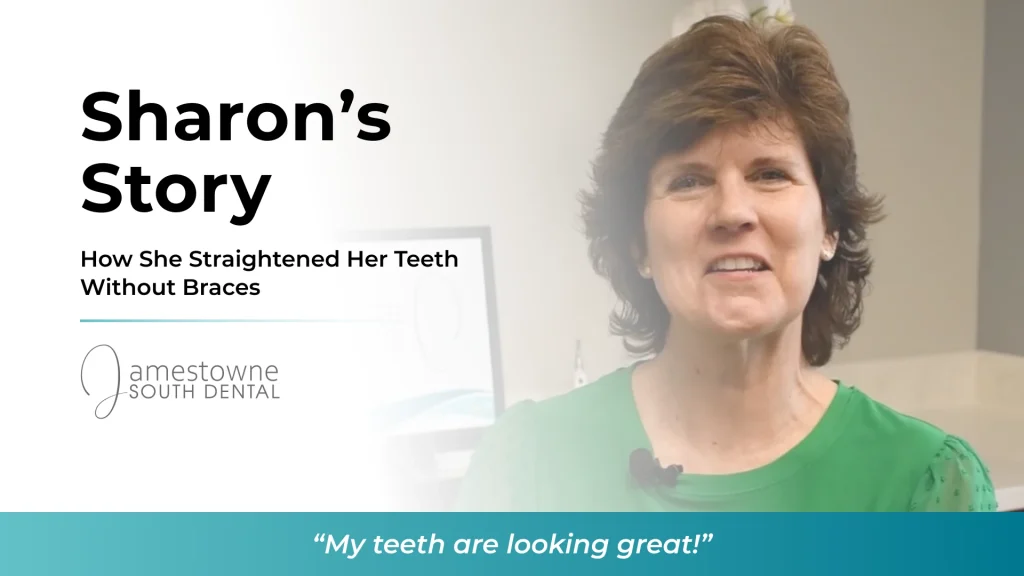 Sharon's Story: Straightening Her Teeth With Invisalign as an Adult at Jamestowne South Dental in Bingham Farms, MI